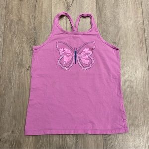 3/$20 OshKosh Kids Butterfly Tank Top - Kid Size 8